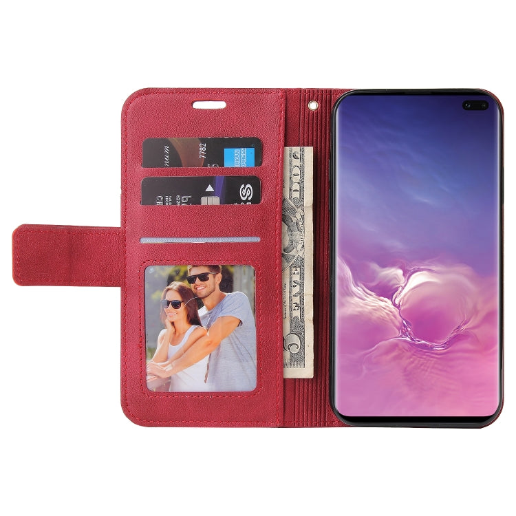 GQUTROBE Right Angle Leather Phone Case, For Samsung Galaxy S10, For Samsung Galaxy S10e, For Samsung Galaxy S10+