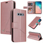 GQUTROBE Right Angle Leather Phone Case, For Samsung Galaxy S10, For Samsung Galaxy S10e, For Samsung Galaxy S10+