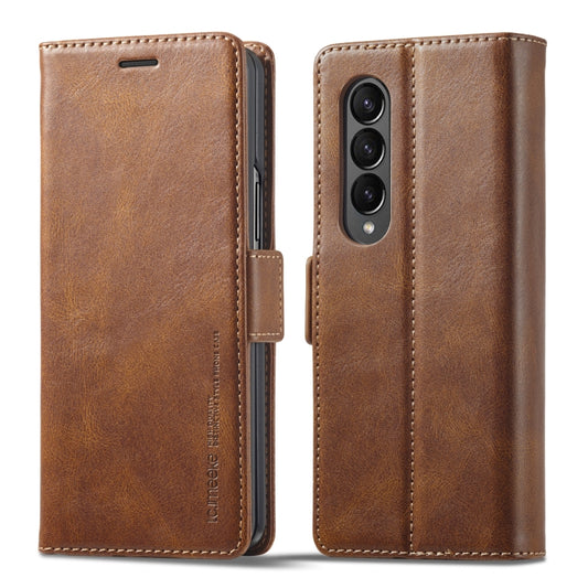 LC.IMEEKE RFID Anti-theft Leather Phone Case, For Samsung Galaxy Z Fold4 5G, For Samsung Galaxy Z Fold3 5G, For Samsung Galaxy Z Flip4 5G, For Samsung Galaxy Z Flip3 5G