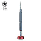 MECHANIC META Y Cross 2.5 Alloy Magnetic Screwdriver for Phone Repair, Torx T2, Tri-point 0.6, Pentalobe 0.8, Cross 1.2, Cross 1.5, Cross 2.5