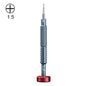 MECHANIC META Y Cross 2.5 Alloy Magnetic Screwdriver for Phone Repair, Torx T2, Tri-point 0.6, Pentalobe 0.8, Cross 1.2, Cross 1.5, Cross 2.5