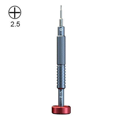 MECHANIC META Y Cross 2.5 Alloy Magnetic Screwdriver for Phone Repair, Torx T2, Tri-point 0.6, Pentalobe 0.8, Cross 1.2, Cross 1.5, Cross 2.5