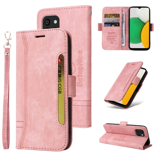 BETOPNICE Dual-side Buckle Leather Phone Case, For Samsung Galaxy A03 164mm, For Samsung Galaxy A03s 166mm, For Samsung Galaxy A03 166mm, For Samsung Galaxy A12 5G / 4G, For Samsung Galaxy A13 4G, For Samsung Galaxy A22 4G EU Version�������������������...