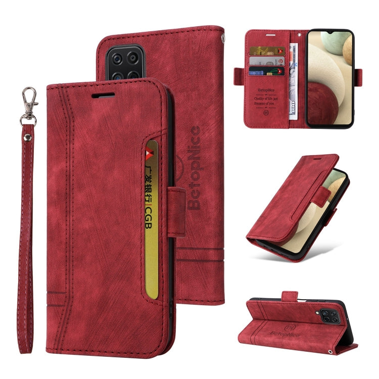 BETOPNICE Dual-side Buckle Leather Phone Case, For Samsung Galaxy A03 164mm, For Samsung Galaxy A03s 166mm, For Samsung Galaxy A03 166mm, For Samsung Galaxy A12 5G / 4G, For Samsung Galaxy A13 4G, For Samsung Galaxy A22 4G EU Version�������������������...