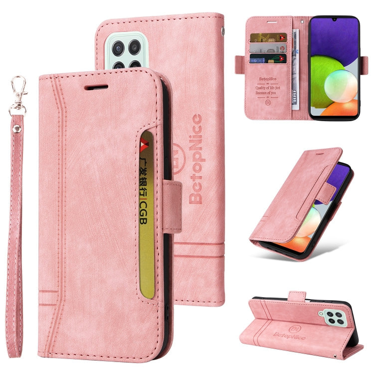 BETOPNICE Dual-side Buckle Leather Phone Case, For Samsung Galaxy A03 164mm, For Samsung Galaxy A03s 166mm, For Samsung Galaxy A03 166mm, For Samsung Galaxy A12 5G / 4G, For Samsung Galaxy A13 4G, For Samsung Galaxy A22 4G EU Version�������������������...
