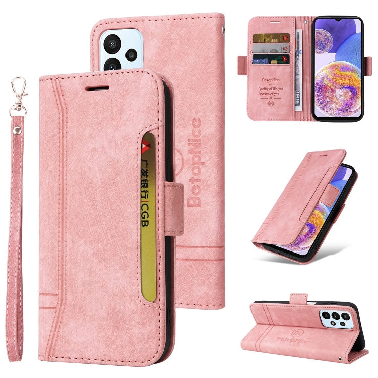 BETOPNICE Dual-side Buckle Leather Phone Case, For Samsung Galaxy A03 164mm, For Samsung Galaxy A03s 166mm, For Samsung Galaxy A03 166mm, For Samsung Galaxy A12 5G / 4G, For Samsung Galaxy A13 4G, For Samsung Galaxy A22 4G EU Version�������������������...