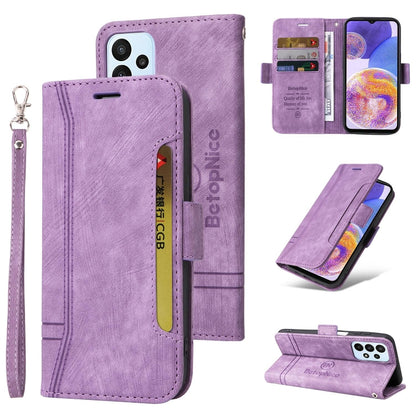 BETOPNICE Dual-side Buckle Leather Phone Case, For Samsung Galaxy A03 164mm, For Samsung Galaxy A03s 166mm, For Samsung Galaxy A03 166mm, For Samsung Galaxy A12 5G / 4G, For Samsung Galaxy A13 4G, For Samsung Galaxy A22 4G EU Version�������������������...