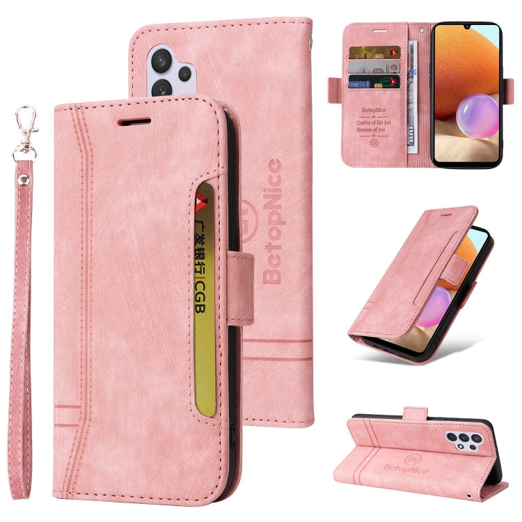 BETOPNICE Dual-side Buckle Leather Phone Case, For Samsung Galaxy A03 164mm, For Samsung Galaxy A03s 166mm, For Samsung Galaxy A03 166mm, For Samsung Galaxy A12 5G / 4G, For Samsung Galaxy A13 4G, For Samsung Galaxy A22 4G EU Version�������������������...