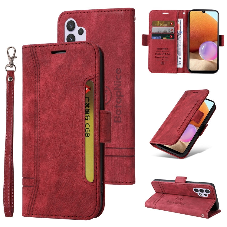 BETOPNICE Dual-side Buckle Leather Phone Case, For Samsung Galaxy A03 164mm, For Samsung Galaxy A03s 166mm, For Samsung Galaxy A03 166mm, For Samsung Galaxy A12 5G / 4G, For Samsung Galaxy A13 4G, For Samsung Galaxy A22 4G EU Version�������������������...