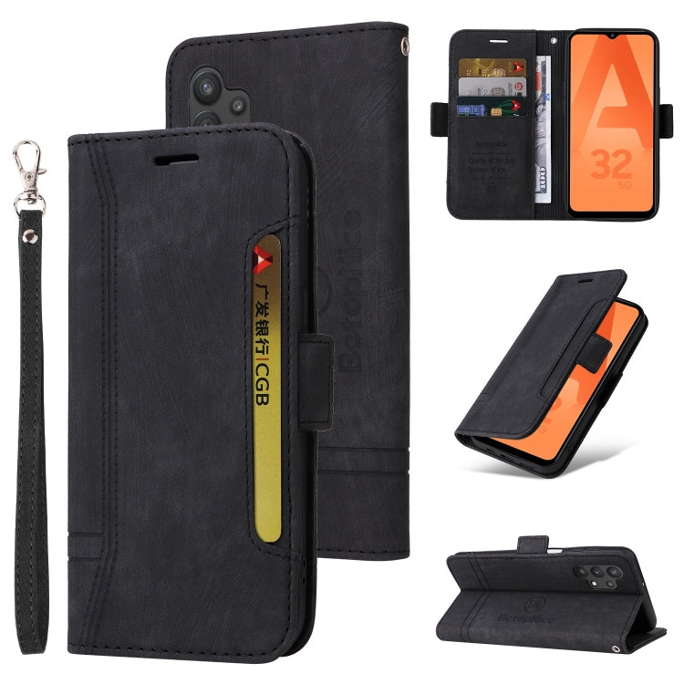 BETOPNICE Dual-side Buckle Leather Phone Case, For Samsung Galaxy A03 164mm, For Samsung Galaxy A03s 166mm, For Samsung Galaxy A03 166mm, For Samsung Galaxy A12 5G / 4G, For Samsung Galaxy A13 4G, For Samsung Galaxy A22 4G EU Version�������������������...
