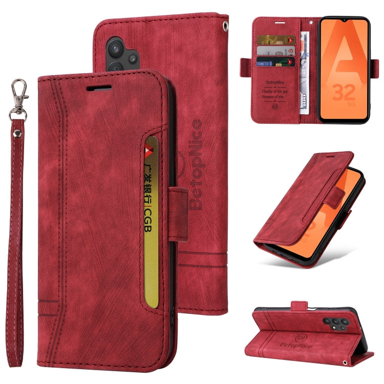 BETOPNICE Dual-side Buckle Leather Phone Case, For Samsung Galaxy A03 164mm, For Samsung Galaxy A03s 166mm, For Samsung Galaxy A03 166mm, For Samsung Galaxy A12 5G / 4G, For Samsung Galaxy A13 4G, For Samsung Galaxy A22 4G EU Version�������������������...