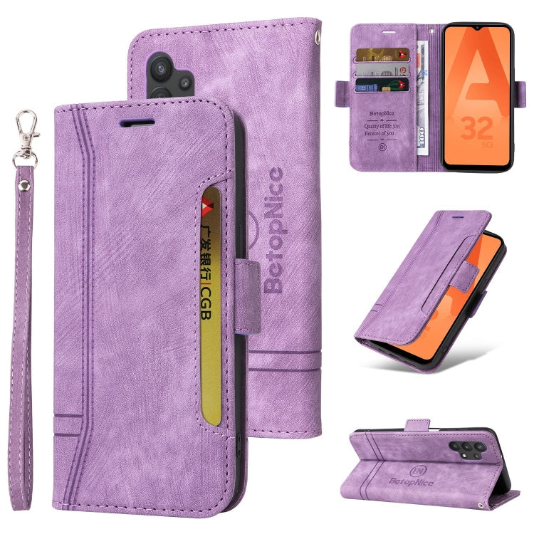 BETOPNICE Dual-side Buckle Leather Phone Case, For Samsung Galaxy A03 164mm, For Samsung Galaxy A03s 166mm, For Samsung Galaxy A03 166mm, For Samsung Galaxy A12 5G / 4G, For Samsung Galaxy A13 4G, For Samsung Galaxy A22 4G EU Version�������������������...