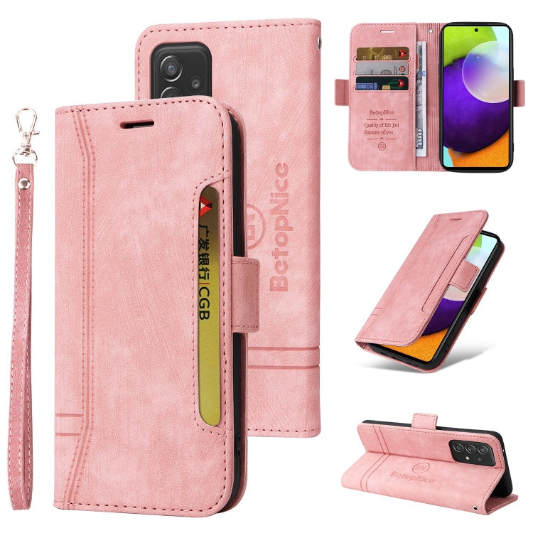 BETOPNICE Dual-side Buckle Leather Phone Case, For Samsung Galaxy A03 164mm, For Samsung Galaxy A03s 166mm, For Samsung Galaxy A03 166mm, For Samsung Galaxy A12 5G / 4G, For Samsung Galaxy A13 4G, For Samsung Galaxy A22 4G EU Version�������������������...
