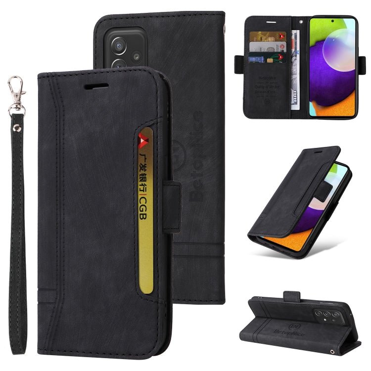 BETOPNICE Dual-side Buckle Leather Phone Case, For Samsung Galaxy A03 164mm, For Samsung Galaxy A03s 166mm, For Samsung Galaxy A03 166mm, For Samsung Galaxy A12 5G / 4G, For Samsung Galaxy A13 4G, For Samsung Galaxy A22 4G EU Version�������������������...