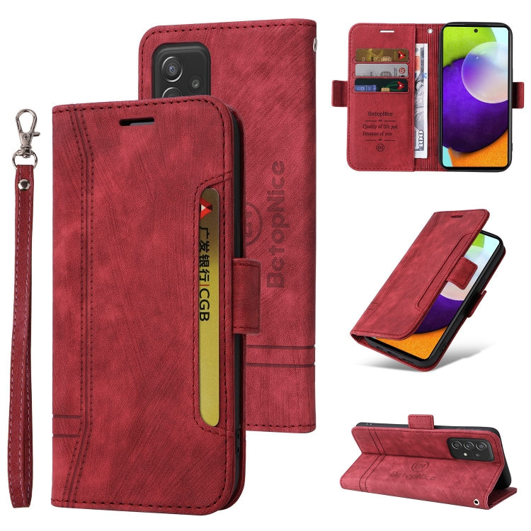 BETOPNICE Dual-side Buckle Leather Phone Case, For Samsung Galaxy A03 164mm, For Samsung Galaxy A03s 166mm, For Samsung Galaxy A03 166mm, For Samsung Galaxy A12 5G / 4G, For Samsung Galaxy A13 4G, For Samsung Galaxy A22 4G EU Version�������������������...