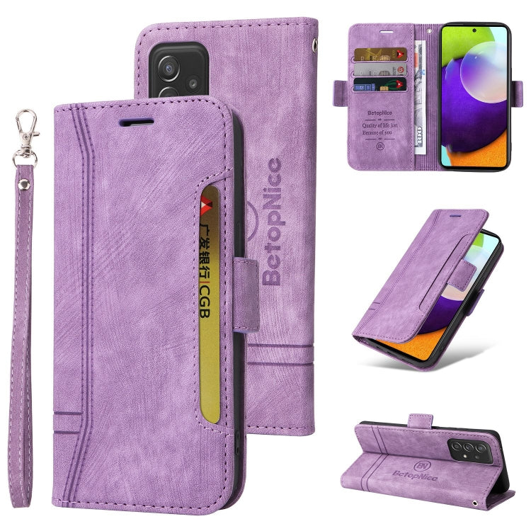 BETOPNICE Dual-side Buckle Leather Phone Case, For Samsung Galaxy A03 164mm, For Samsung Galaxy A03s 166mm, For Samsung Galaxy A03 166mm, For Samsung Galaxy A12 5G / 4G, For Samsung Galaxy A13 4G, For Samsung Galaxy A22 4G EU Version�������������������...