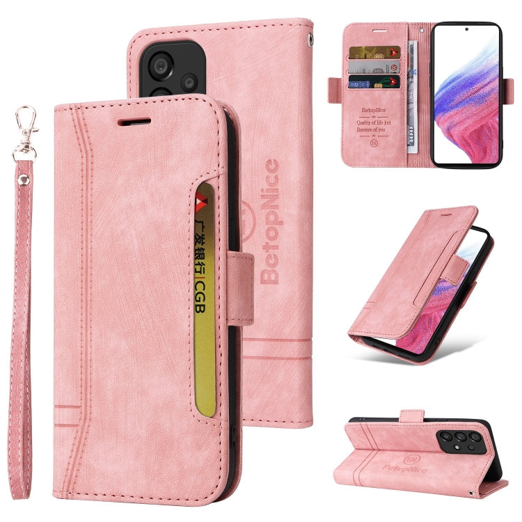 BETOPNICE Dual-side Buckle Leather Phone Case, For Samsung Galaxy A03 164mm, For Samsung Galaxy A03s 166mm, For Samsung Galaxy A03 166mm, For Samsung Galaxy A12 5G / 4G, For Samsung Galaxy A13 4G, For Samsung Galaxy A22 4G EU Version�������������������...