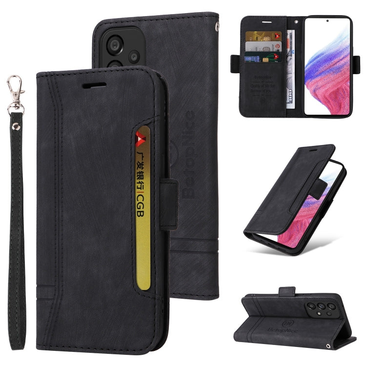 BETOPNICE Dual-side Buckle Leather Phone Case, For Samsung Galaxy A03 164mm, For Samsung Galaxy A03s 166mm, For Samsung Galaxy A03 166mm, For Samsung Galaxy A12 5G / 4G, For Samsung Galaxy A13 4G, For Samsung Galaxy A22 4G EU Version�������������������...