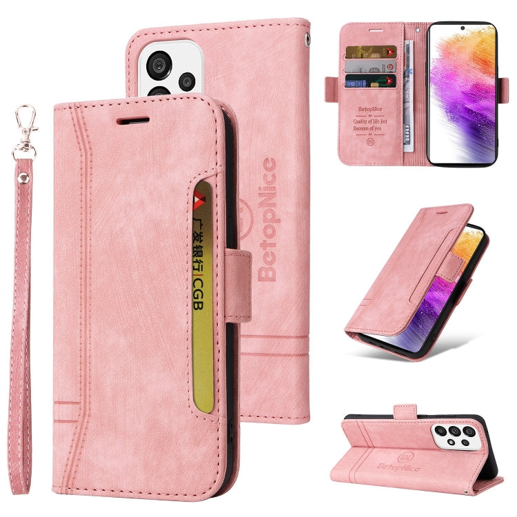 BETOPNICE Dual-side Buckle Leather Phone Case, For Samsung Galaxy A03 164mm, For Samsung Galaxy A03s 166mm, For Samsung Galaxy A03 166mm, For Samsung Galaxy A12 5G / 4G, For Samsung Galaxy A13 4G, For Samsung Galaxy A22 4G EU Version�������������������...