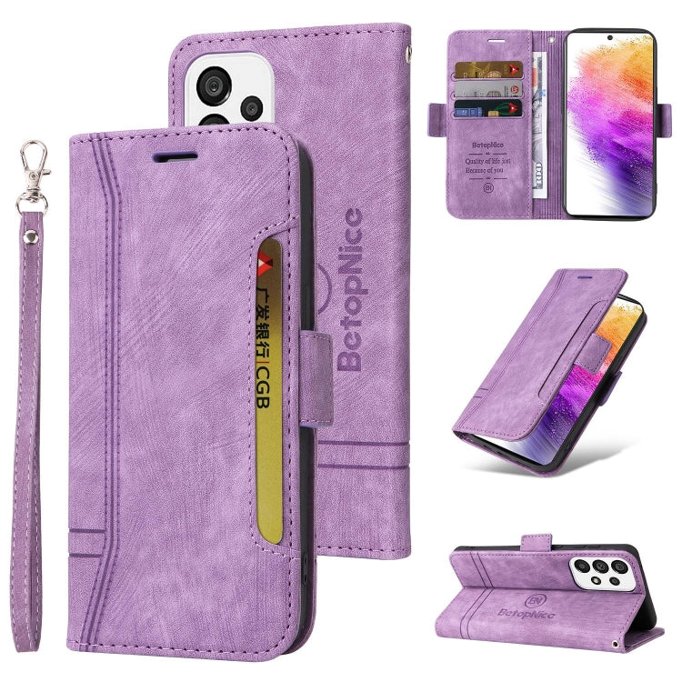 BETOPNICE Dual-side Buckle Leather Phone Case, For Samsung Galaxy A03 164mm, For Samsung Galaxy A03s 166mm, For Samsung Galaxy A03 166mm, For Samsung Galaxy A12 5G / 4G, For Samsung Galaxy A13 4G, For Samsung Galaxy A22 4G EU Version�������������������...