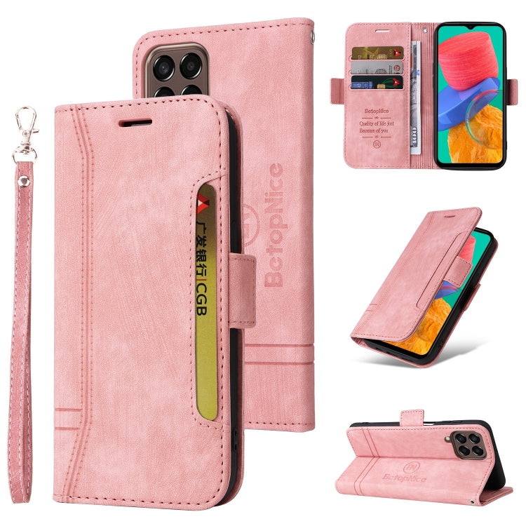 BETOPNICE Dual-side Buckle Leather Phone Case, For Samsung Galaxy A03 164mm, For Samsung Galaxy A03s 166mm, For Samsung Galaxy A03 166mm, For Samsung Galaxy A12 5G / 4G, For Samsung Galaxy A13 4G, For Samsung Galaxy A22 4G EU Version�������������������...