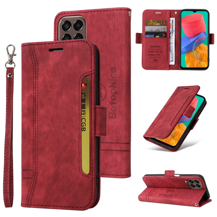 BETOPNICE Dual-side Buckle Leather Phone Case, For Samsung Galaxy A03 164mm, For Samsung Galaxy A03s 166mm, For Samsung Galaxy A03 166mm, For Samsung Galaxy A12 5G / 4G, For Samsung Galaxy A13 4G, For Samsung Galaxy A22 4G EU Version�������������������...