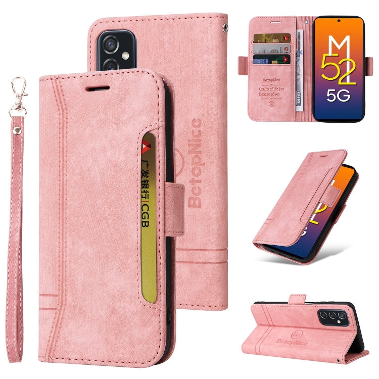 BETOPNICE Dual-side Buckle Leather Phone Case, For Samsung Galaxy A03 164mm, For Samsung Galaxy A03s 166mm, For Samsung Galaxy A03 166mm, For Samsung Galaxy A12 5G / 4G, For Samsung Galaxy A13 4G, For Samsung Galaxy A22 4G EU Version�������������������...