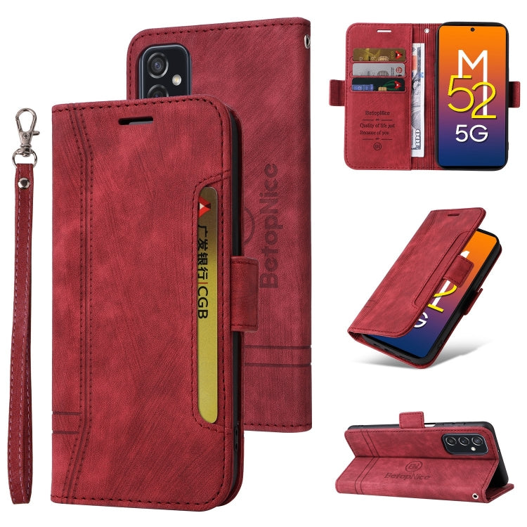 BETOPNICE Dual-side Buckle Leather Phone Case, For Samsung Galaxy A03 164mm, For Samsung Galaxy A03s 166mm, For Samsung Galaxy A03 166mm, For Samsung Galaxy A12 5G / 4G, For Samsung Galaxy A13 4G, For Samsung Galaxy A22 4G EU Version�������������������...