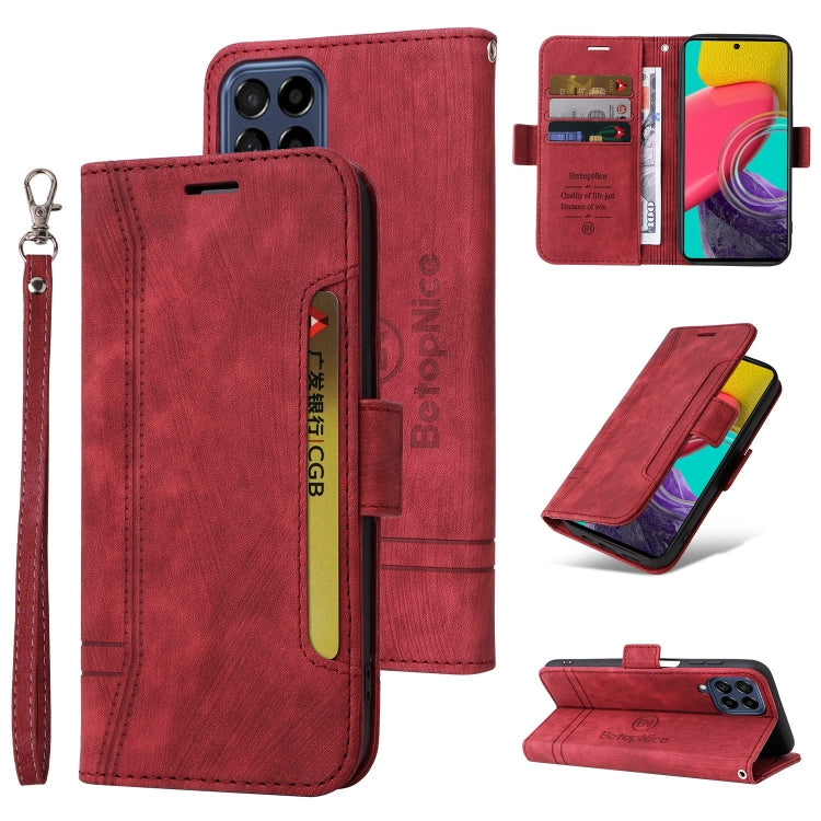 BETOPNICE Dual-side Buckle Leather Phone Case, For Samsung Galaxy A03 164mm, For Samsung Galaxy A03s 166mm, For Samsung Galaxy A03 166mm, For Samsung Galaxy A12 5G / 4G, For Samsung Galaxy A13 4G, For Samsung Galaxy A22 4G EU Version�������������������...