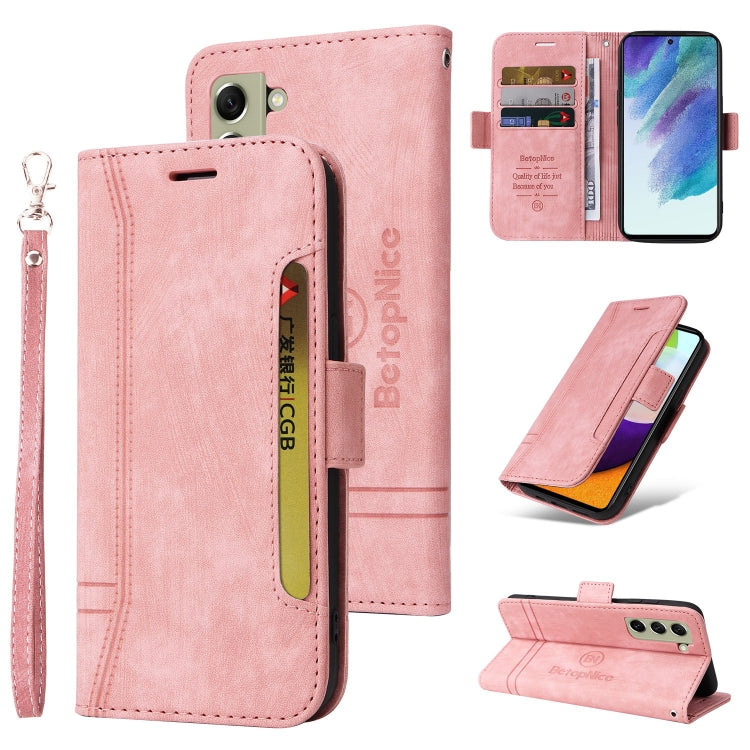 BETOPNICE Dual-side Buckle Leather Phone Case, For Samsung Galaxy A03 164mm, For Samsung Galaxy A03s 166mm, For Samsung Galaxy A03 166mm, For Samsung Galaxy A12 5G / 4G, For Samsung Galaxy A13 4G, For Samsung Galaxy A22 4G EU Version�������������������...