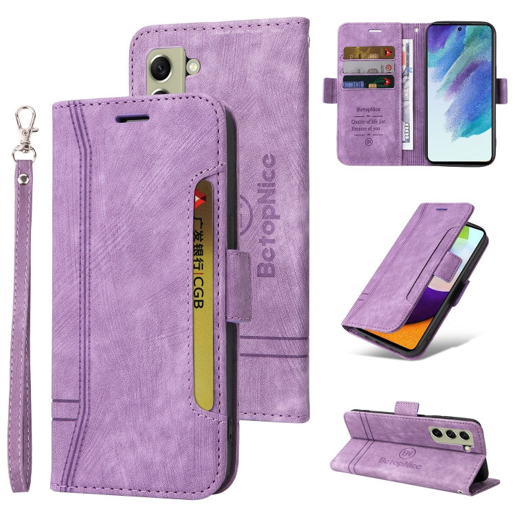BETOPNICE Dual-side Buckle Leather Phone Case, For Samsung Galaxy A03 164mm, For Samsung Galaxy A03s 166mm, For Samsung Galaxy A03 166mm, For Samsung Galaxy A12 5G / 4G, For Samsung Galaxy A13 4G, For Samsung Galaxy A22 4G EU Version�������������������...
