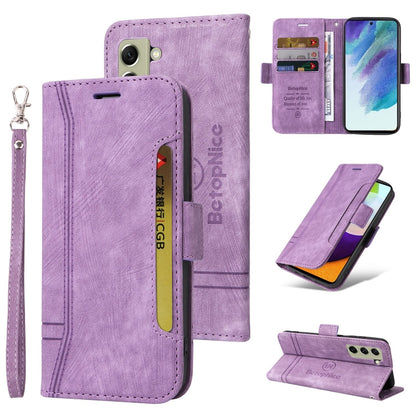 BETOPNICE Dual-side Buckle Leather Phone Case, For Samsung Galaxy A03 164mm, For Samsung Galaxy A03s 166mm, For Samsung Galaxy A03 166mm, For Samsung Galaxy A12 5G / 4G, For Samsung Galaxy A13 4G, For Samsung Galaxy A22 4G EU Version�������������������...