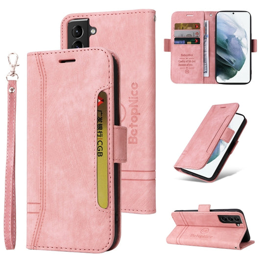 BETOPNICE Dual-side Buckle Leather Phone Case, For Samsung Galaxy S21+ 5G, For Samsung Galaxy S21 Ultra 5G, For Samsung Galaxy S22 5G, For Samsung Galaxy S22+ 5G, For Samsung Galaxy S22 Ultra 5G, For Samsung Galaxy A22 5G, For Samsung Galaxy S21 5G