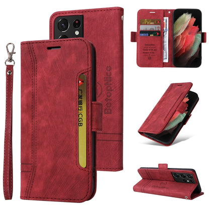BETOPNICE Dual-side Buckle Leather Phone Case, For Samsung Galaxy S21+ 5G, For Samsung Galaxy S21 Ultra 5G, For Samsung Galaxy S22 5G, For Samsung Galaxy S22+ 5G, For Samsung Galaxy S22 Ultra 5G, For Samsung Galaxy A22 5G, For Samsung Galaxy S21 5G
