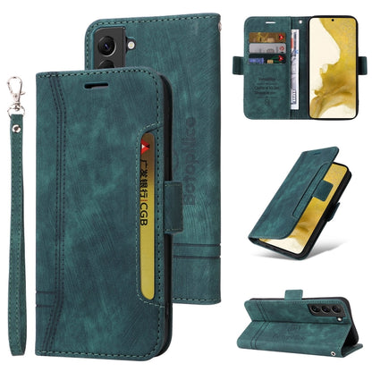 BETOPNICE Dual-side Buckle Leather Phone Case, For Samsung Galaxy S21+ 5G, For Samsung Galaxy S21 Ultra 5G, For Samsung Galaxy S22 5G, For Samsung Galaxy S22+ 5G, For Samsung Galaxy S22 Ultra 5G, For Samsung Galaxy A22 5G, For Samsung Galaxy S21 5G