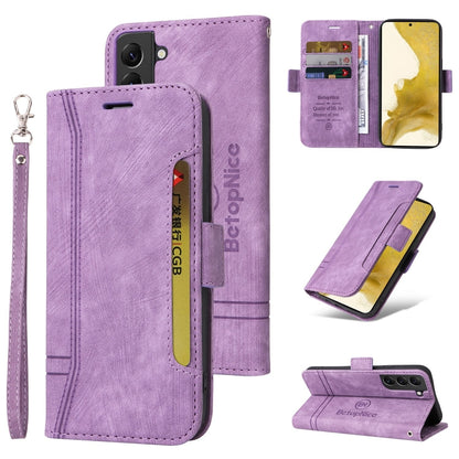 BETOPNICE Dual-side Buckle Leather Phone Case, For Samsung Galaxy S21+ 5G, For Samsung Galaxy S21 Ultra 5G, For Samsung Galaxy S22 5G, For Samsung Galaxy S22+ 5G, For Samsung Galaxy S22 Ultra 5G, For Samsung Galaxy A22 5G, For Samsung Galaxy S21 5G