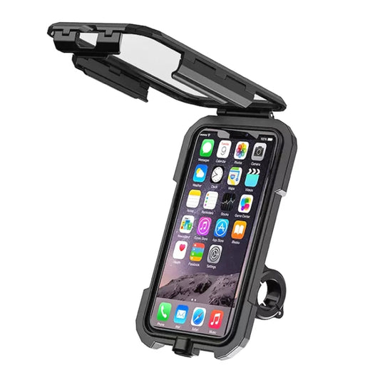 Motorcycle / Bicycle Handlebar Wireless Charging Waterproof Box Mobile Phone Holder, M18S-A1, M18L-A1