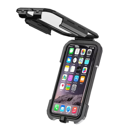 Motorcycle / Bicycle Rearview Mirror Wireless Charging Waterproof Box Mobile Phone Holder, M18S-A2, M18L-A2