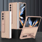 GKK Ultra-thin Plain Leather Full Phone Case with Stand, For Samsung Galaxy Z Fold4