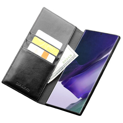 QIALINO Genuine Leather Phone Case, For Samsung Galaxy Note20, For Samsung Galaxy Note20 Ultra, For Samsung Galaxy S21 5G, For Samsung Galaxy S21+ 5G, For Samsung Galaxy S21 Ultra 5G, For Samsung Galaxy S22 Ultra 5G, For Samsung Galaxy S22+ 5G���������...