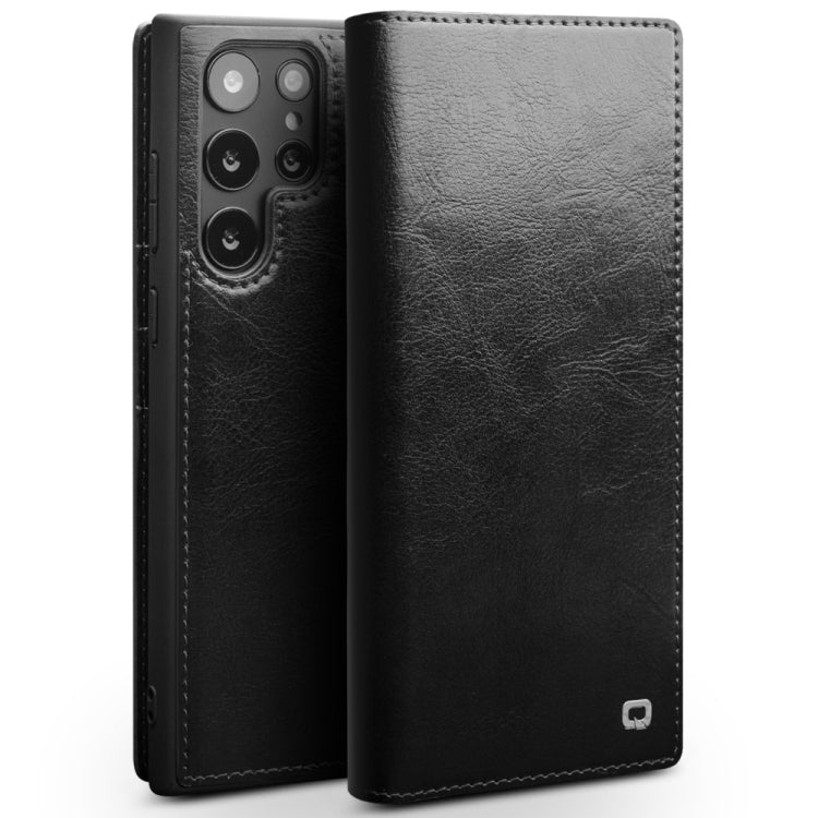 QIALINO Genuine Leather Phone Case, For Samsung Galaxy Note20, For Samsung Galaxy Note20 Ultra, For Samsung Galaxy S21 5G, For Samsung Galaxy S21+ 5G, For Samsung Galaxy S21 Ultra 5G, For Samsung Galaxy S22 Ultra 5G, For Samsung Galaxy S22+ 5G���������...