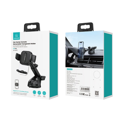 USAMS US-ZJ072 Car Center Console Retractable Transparent Holder, ZJ072