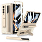GKK Ultra-thin Shockproof Leather Protective Case with Holder & Pen Slots, For Samsung Galaxy Z Fold4