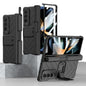 GKK Integrated Magnetic Folding Armor Shell with Push Pen Case, For Samsung Galaxy Z Fold4