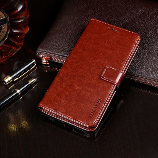 idewei Crazy Horse Texture Horizontal Flip Leather Case with Holder & Card Slots & Wallet, For Huawei Honor 30S, For Huawei Honor Play 4T Pro, For iPhone SE 2022 / SE 2020, For Nokia C1, For OnePlus 8, For OnePlus 8 Pro, For Galaxy Feel 2, For Galaxy M...