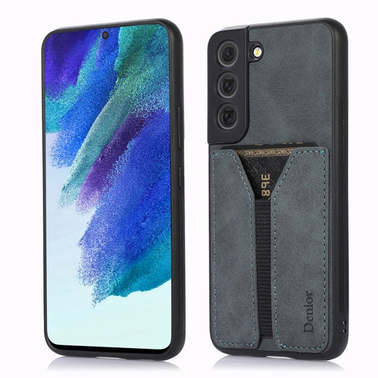 Denior DV Elastic Card PU Back Cover Phone Case, For Samsung Galaxy S22 5G, For Samsung Galaxy S22+ 5G, For Samsung Galaxy S22 Ultra 5G, For Samsung Galaxy S21 5G, For Samsung Galaxy S21+ 5G, For Samsung Galaxy S21 Ultra 5G, For Samsung Galaxy Note20��...
