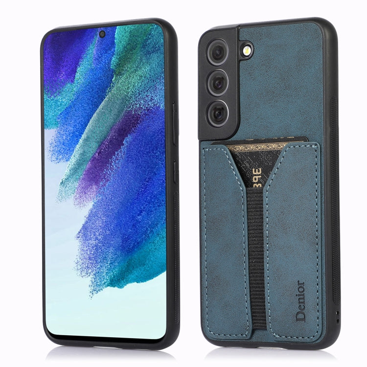 Denior DV Elastic Card PU Back Cover Phone Case, For Samsung Galaxy S22 5G, For Samsung Galaxy S22+ 5G, For Samsung Galaxy S22 Ultra 5G, For Samsung Galaxy S21 5G, For Samsung Galaxy S21+ 5G, For Samsung Galaxy S21 Ultra 5G, For Samsung Galaxy Note20��...