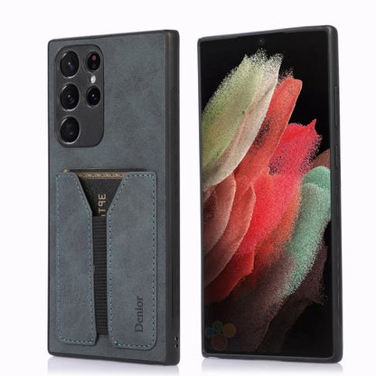 Denior DV Elastic Card PU Back Cover Phone Case, For Samsung Galaxy S22 5G, For Samsung Galaxy S22+ 5G, For Samsung Galaxy S22 Ultra 5G, For Samsung Galaxy S21 5G, For Samsung Galaxy S21+ 5G, For Samsung Galaxy S21 Ultra 5G, For Samsung Galaxy Note20��...