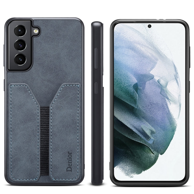 Denior DV Elastic Card PU Back Cover Phone Case, For Samsung Galaxy S22 5G, For Samsung Galaxy S22+ 5G, For Samsung Galaxy S22 Ultra 5G, For Samsung Galaxy S21 5G, For Samsung Galaxy S21+ 5G, For Samsung Galaxy S21 Ultra 5G, For Samsung Galaxy Note20��...