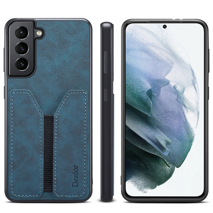Denior DV Elastic Card PU Back Cover Phone Case, For Samsung Galaxy S22 5G, For Samsung Galaxy S22+ 5G, For Samsung Galaxy S22 Ultra 5G, For Samsung Galaxy S21 5G, For Samsung Galaxy S21+ 5G, For Samsung Galaxy S21 Ultra 5G, For Samsung Galaxy Note20��...